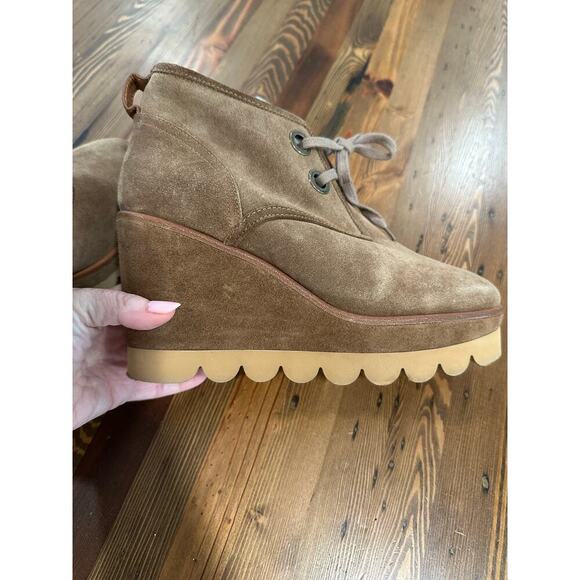 See by Chloe Ethel Wedge Booties Size EU 39 US 9 - Picture 6 of 9